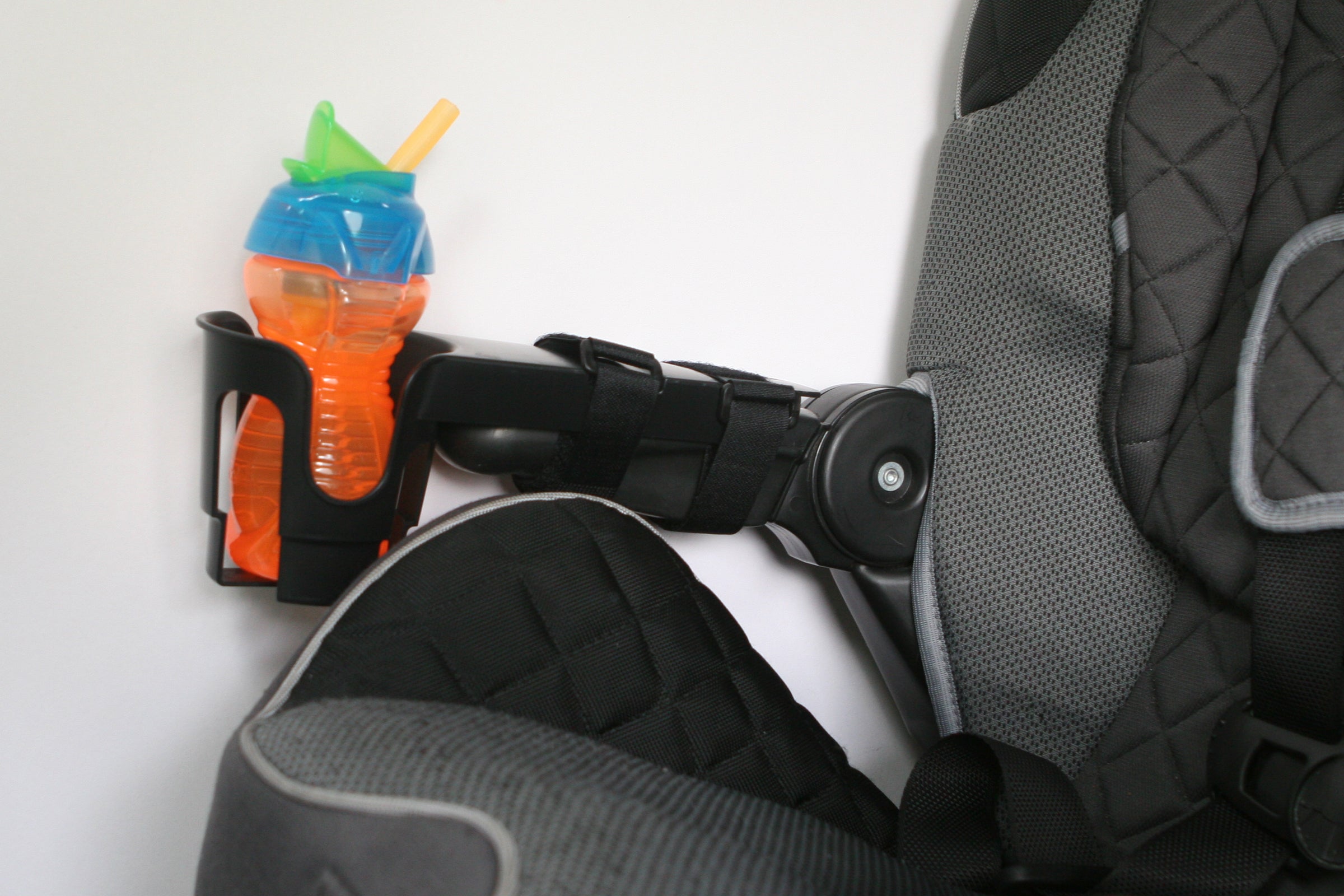 The "Nearly" Universal OH - Wheelchair Cup Holder