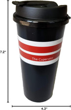 Cuperator Travel Mug - 16oz Insulated Reusable Drink Cup
